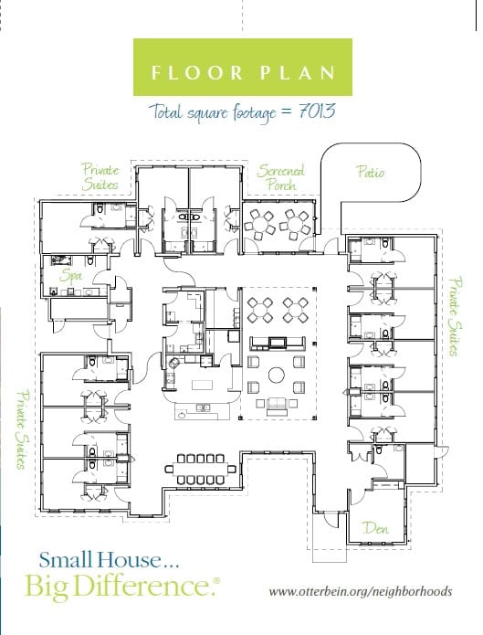 otterbein small house neighborhood floor plan