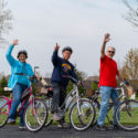 otterbein pemberville residents riding bikes