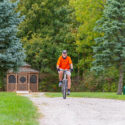 otterbein pemberville resident riding a bike on the trails