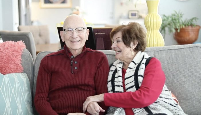 Otterbein SeniorLife Lebanon couple George and Gladys.