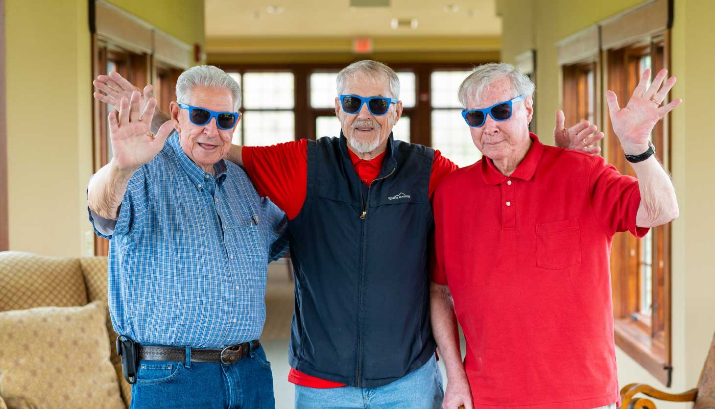 Otterbein Pemberville residents waving