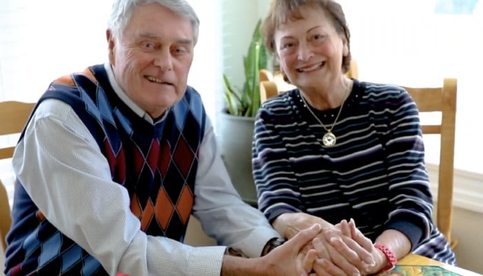 Otterbein SeniorLife Lebanon couple Roger and Georgianna.