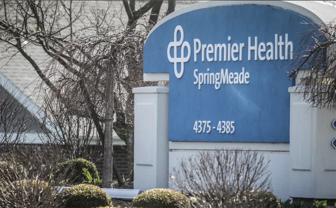 Premier Health SpringMeade sign