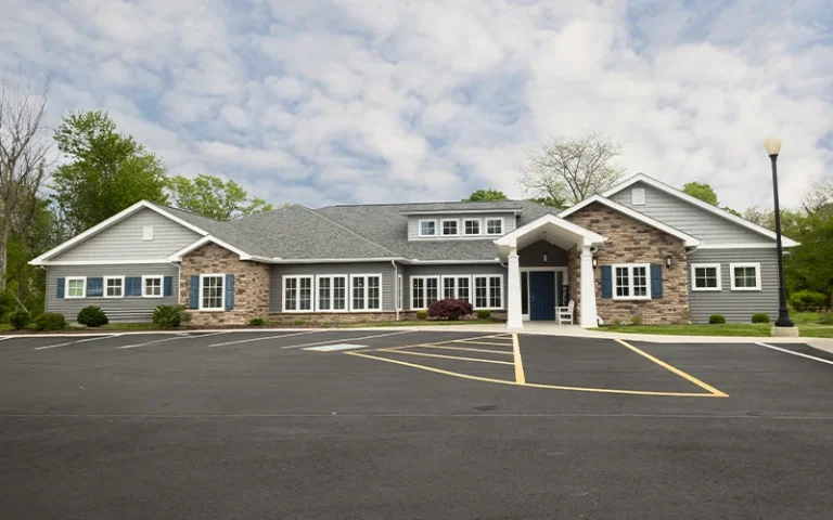 Exterior view of Otterbein small house