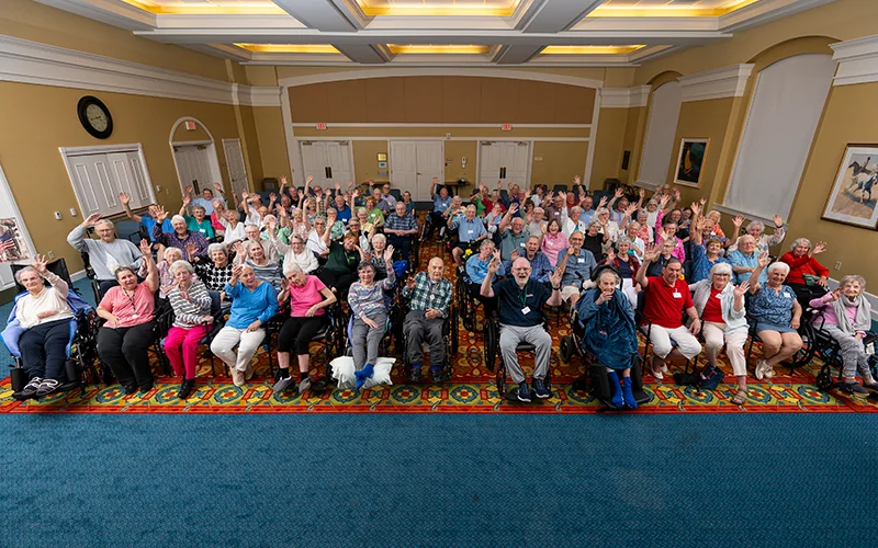 Otterbein Granville Residents at the 20th Anniversary Event