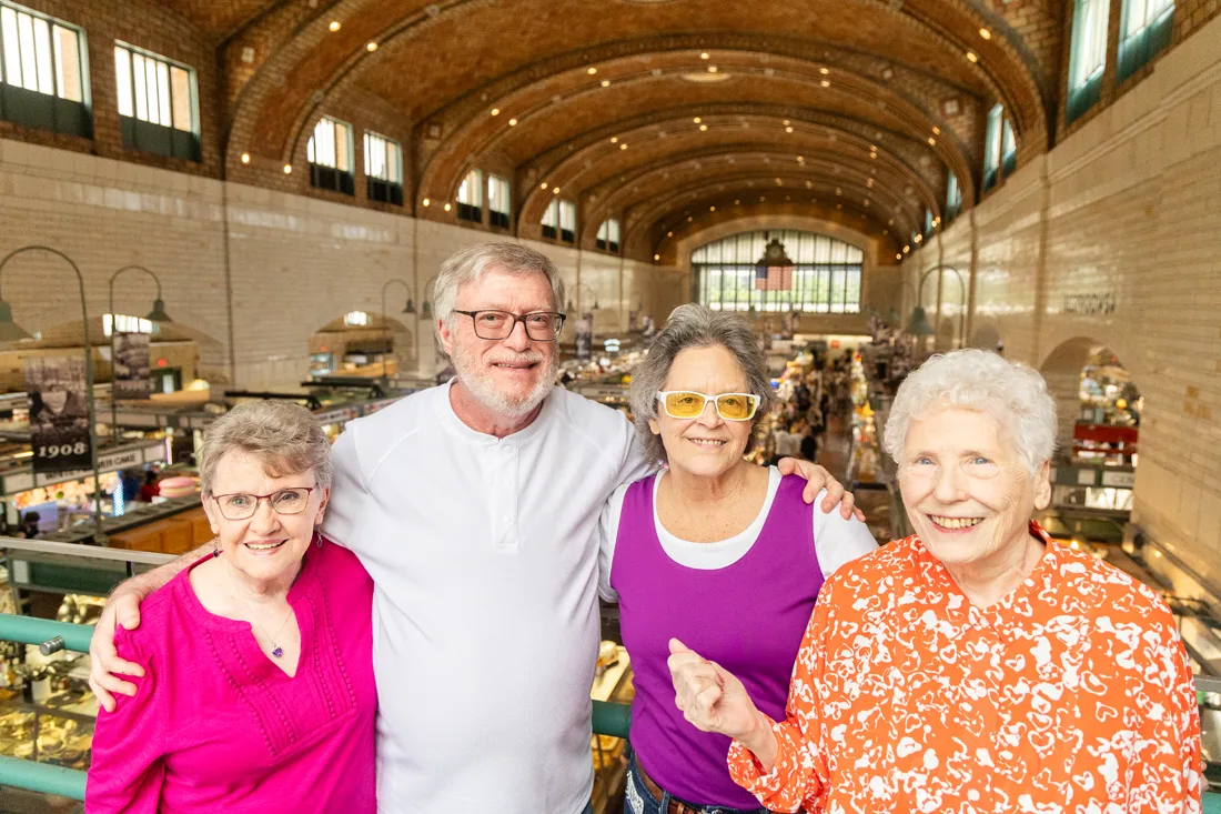 Otterbein North Olmsted Seniors dining together