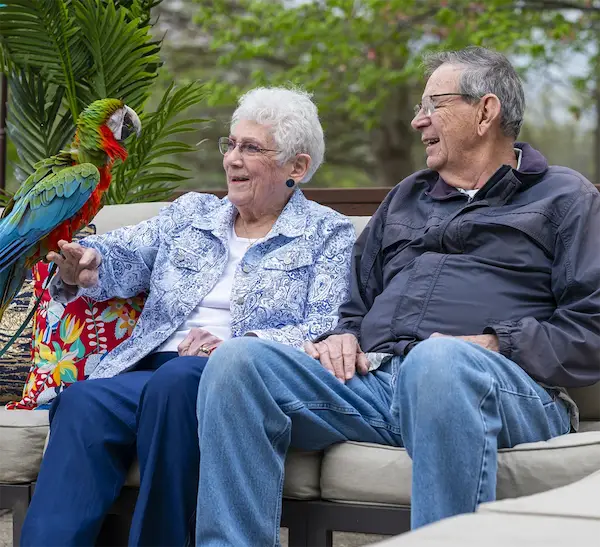 Otterbein Couple Outdoors