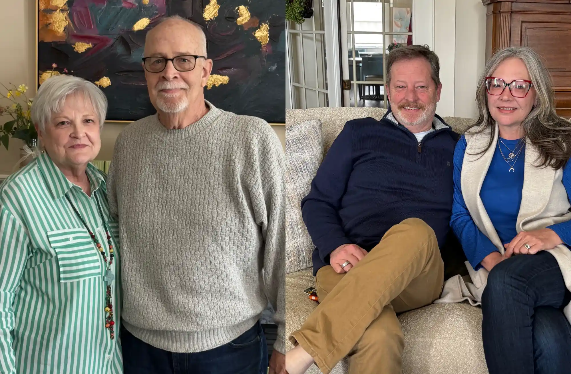 Connie & Wayne Gillespy and Laura & Steve Wise