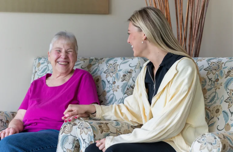 Mom and daughter assisted living at otterbein seniorlife