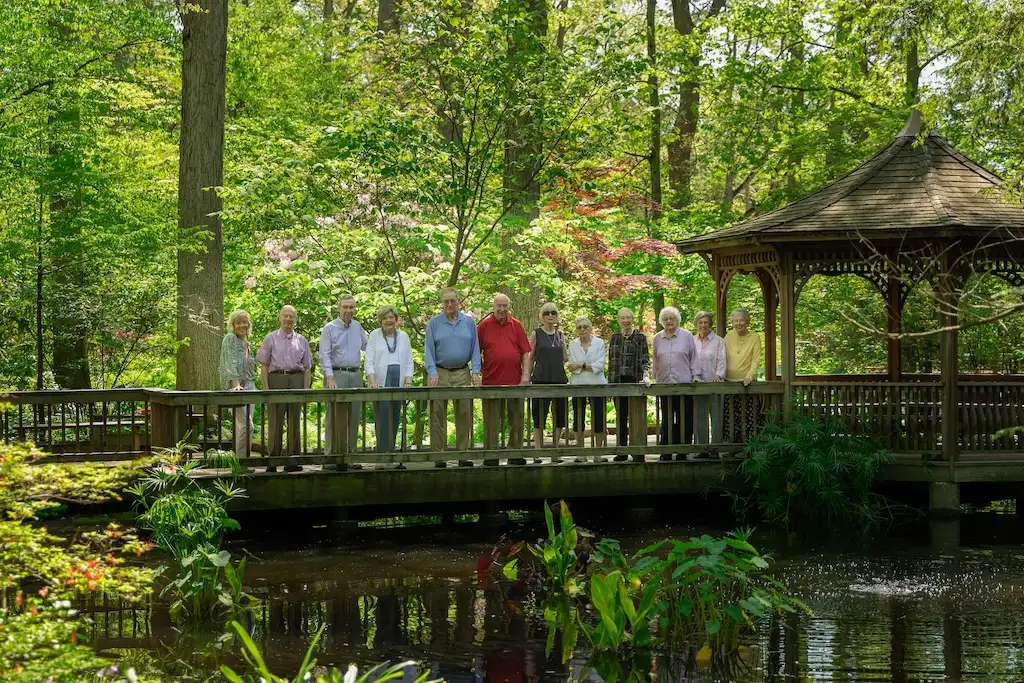 Residents at Otterbein Sunset House